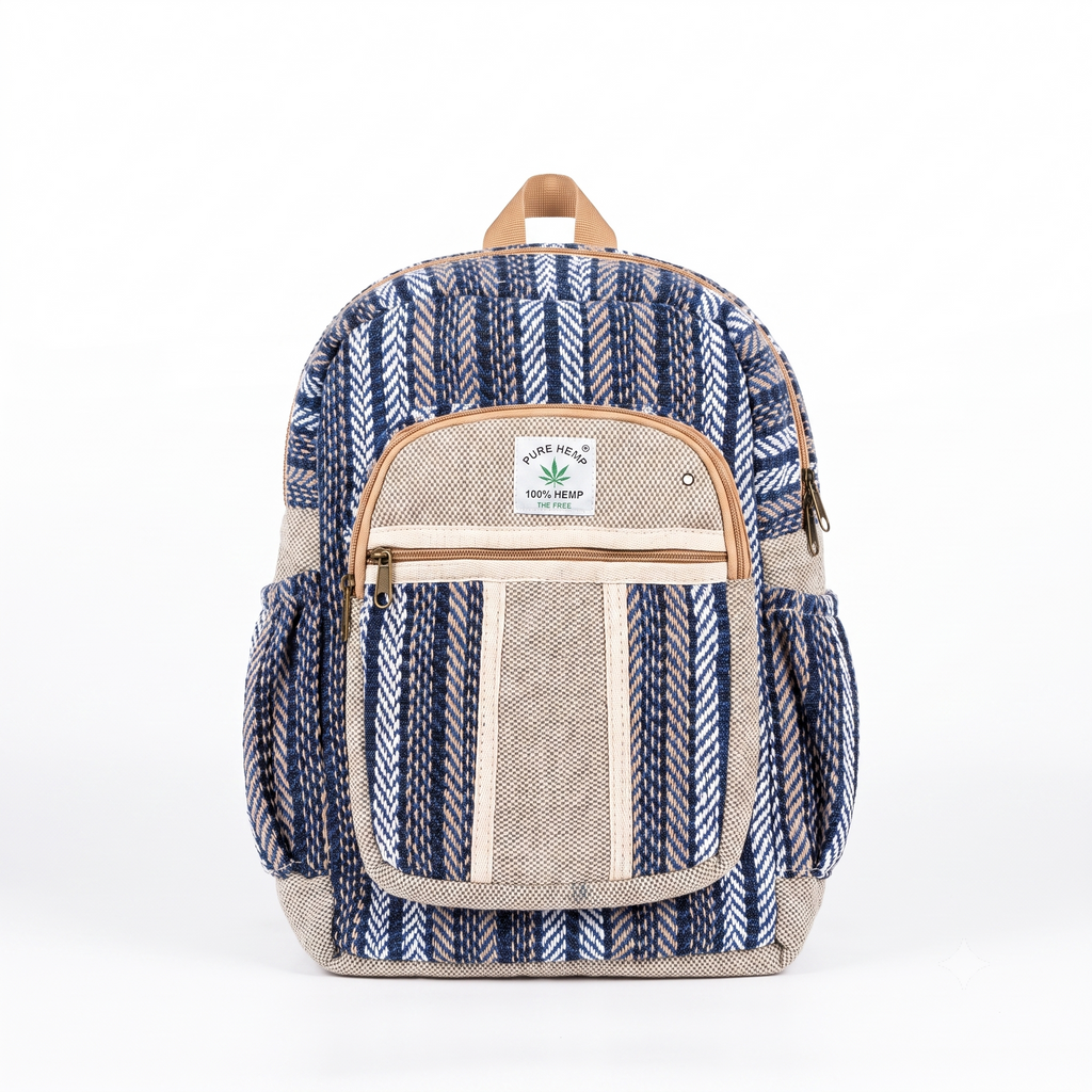 Pure Hemp Handicrafts Medium 25 l Laptop Backpack