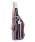 Compact Hemp shoulder Pouch Unisex Boho Crossbody Sling Bag