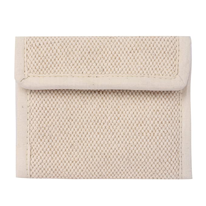 Pure Hemp Eco Friendly Handmade Slim Wallet for Men & Women