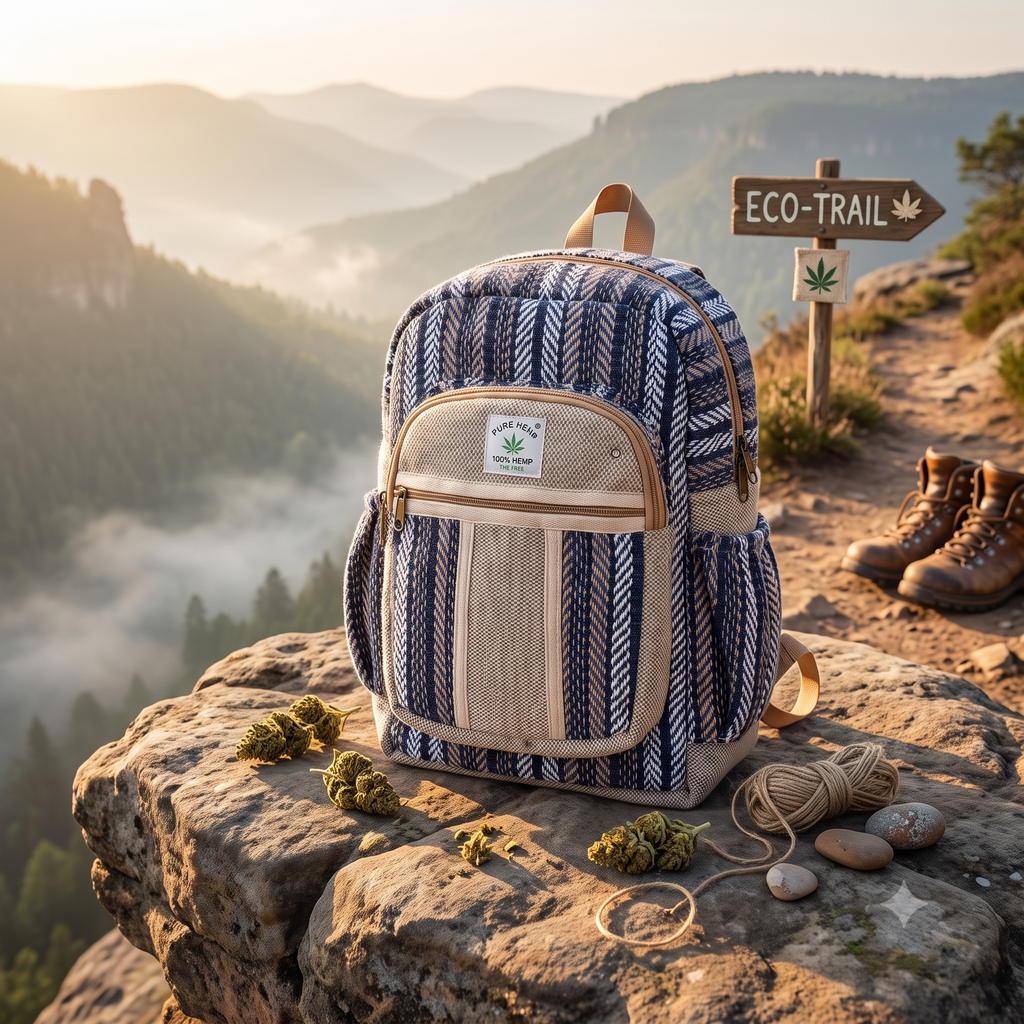 Pure Hemp Handicrafts Medium 25 l Laptop Backpack