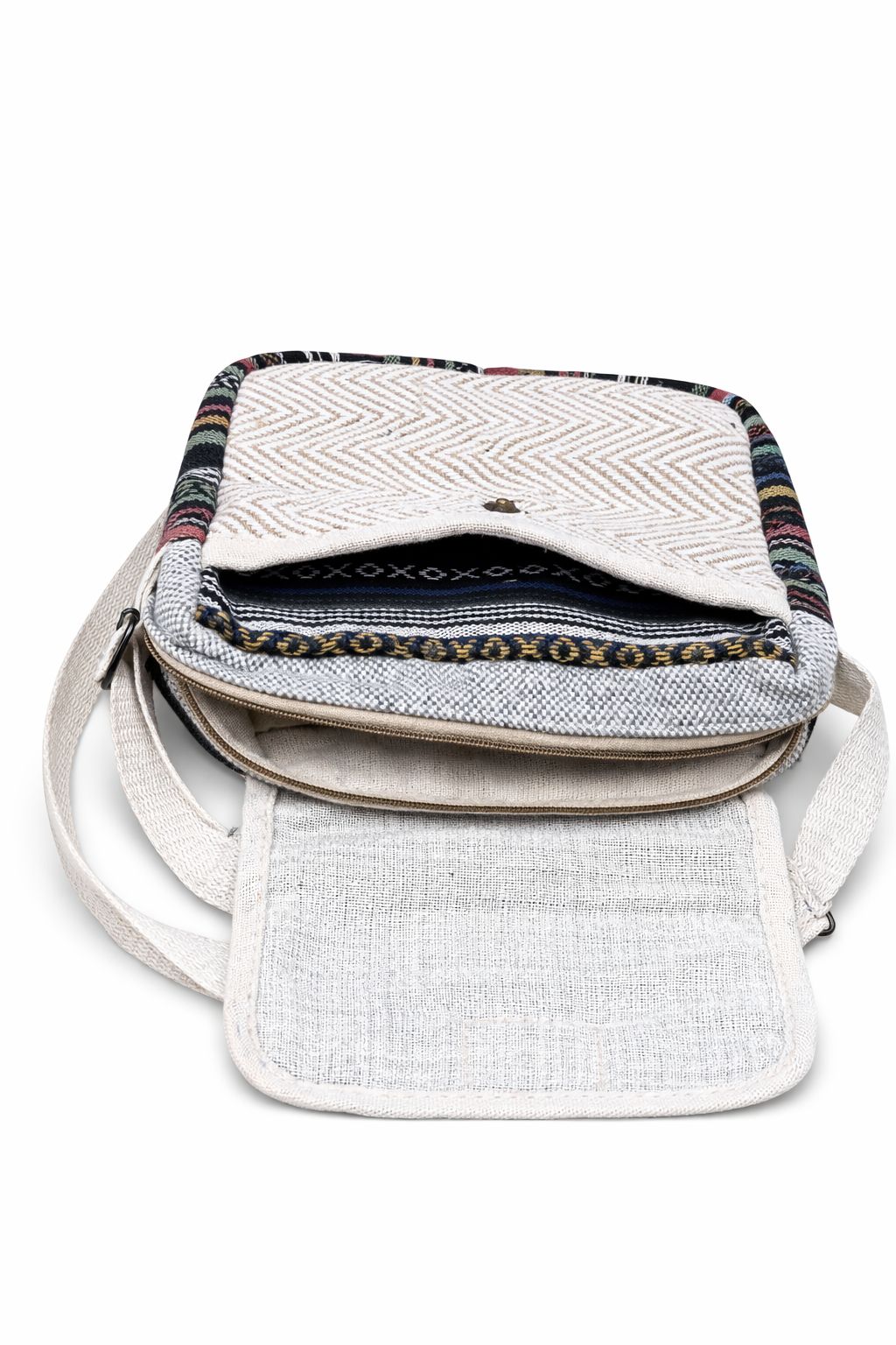 Crossbody Bag, Unisex Boho Style Sling Bag