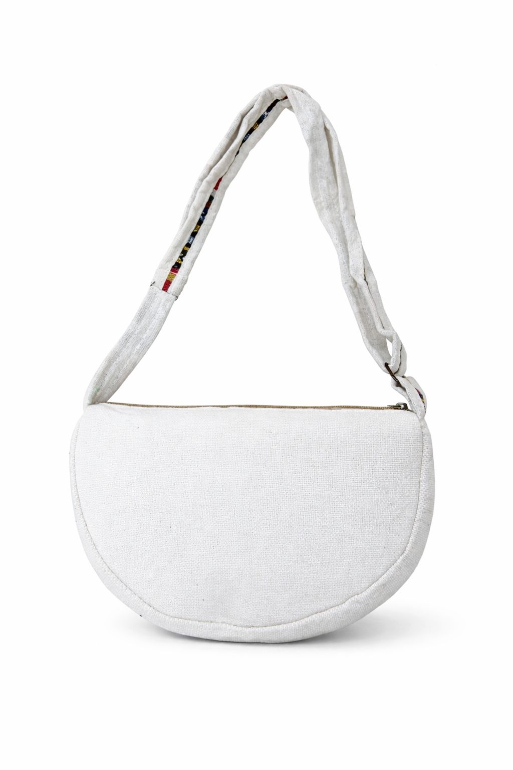 Pure Hemp Travel Crossbody Crescent Bags for Women